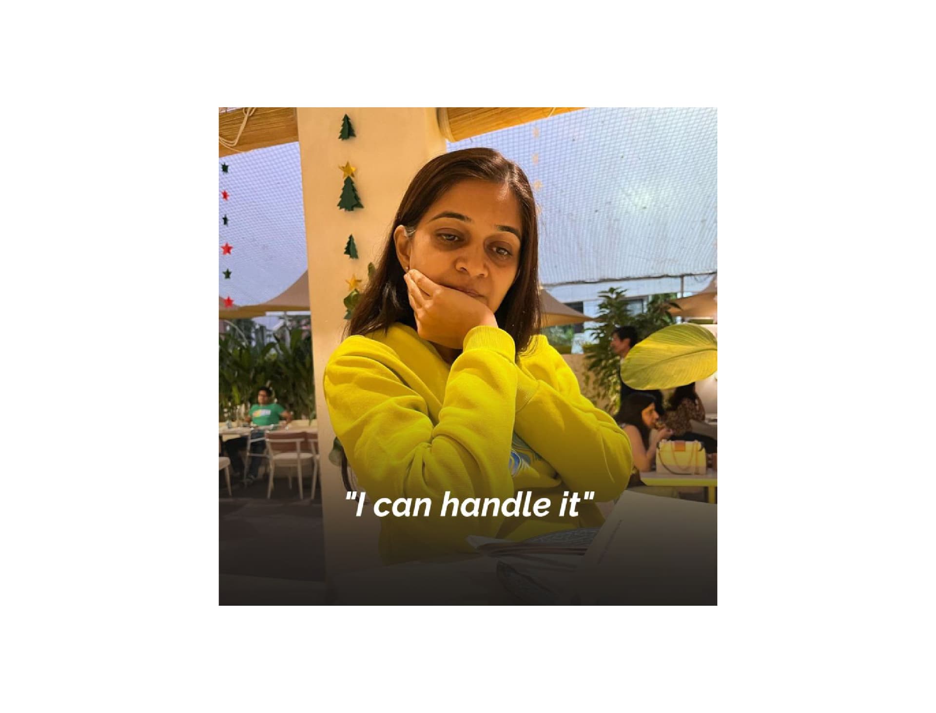 I can handle it