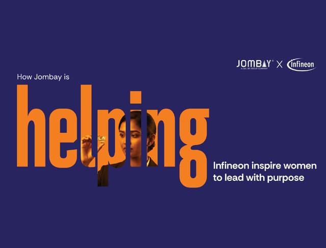 How Jombay is helping Infineon inspire women to lead with purpose