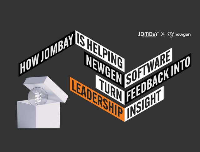 How Jombay is helping Newgen Software turn feedback into leadership insight