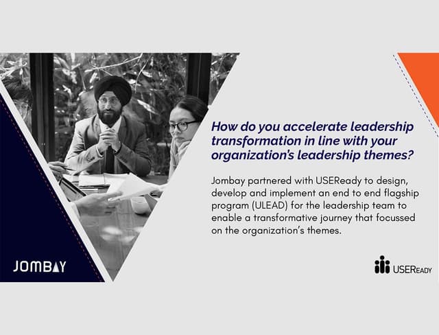 ACCELERATING Transformation at USEReady